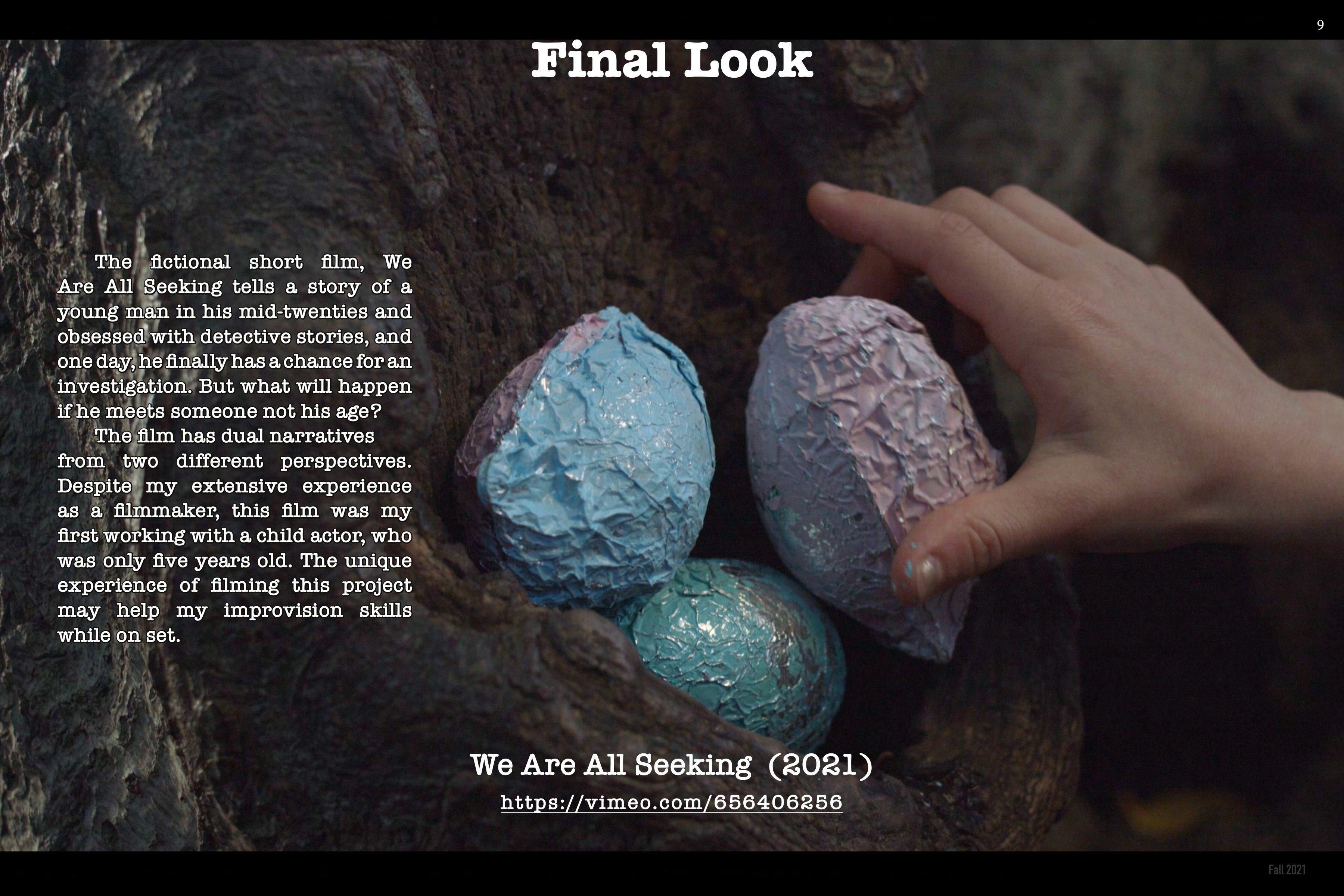 Original final look page